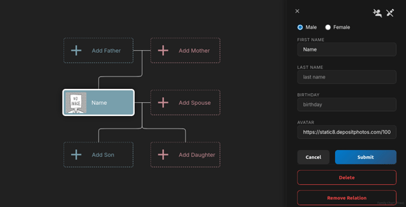 Family Tree Creator